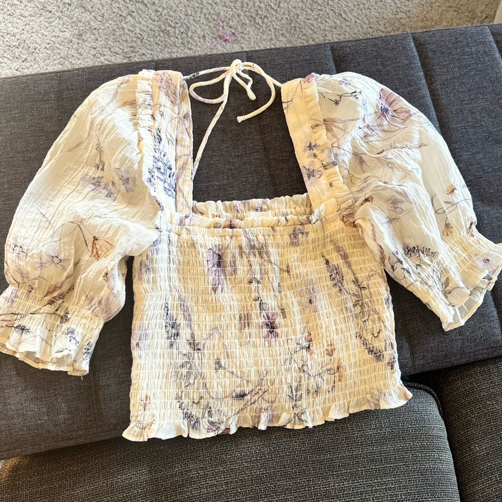 H&M Floral Blouse